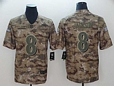 Nike Ravens 8 Lamar Jackson Camo Salute To Service Limited Jersey,baseball caps,new era cap wholesale,wholesale hats